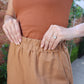 CALÇA PANTALONA ELÁSTICO: LINHO OU VISCOLINHO