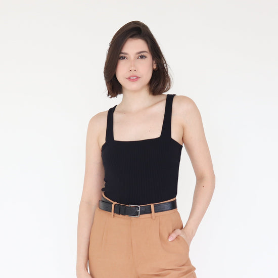 BLUSA ALÇA LARGA CANELADO