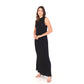 VESTIDO LONGO TRICOT CARECA P PRETO