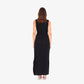 VESTIDO LONGO TRICOT CARECA P PRETO