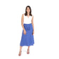 SAIA EVASÊ VISCOLINHO 36 AZUL JEANS