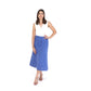 SAIA EVASÊ VISCOLINHO 36 AZUL JEANS