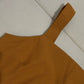 CROPPED RETO VISCOSE ENCORPADA 36 MOSTARDA